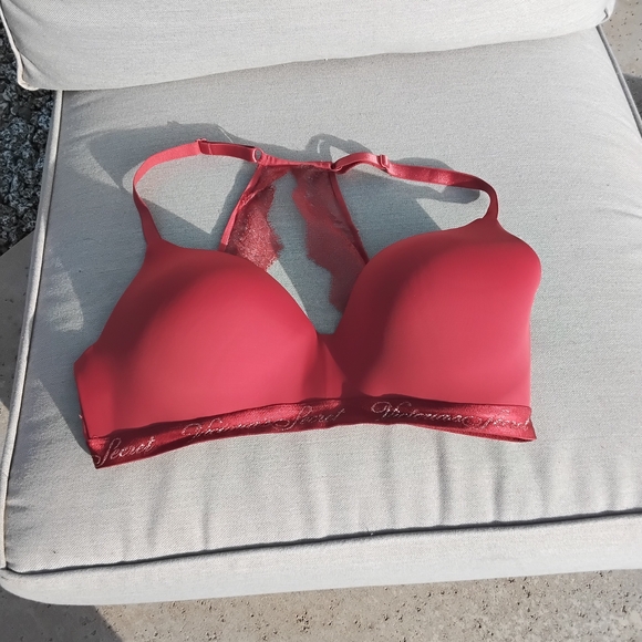 Victoria's Secret Other - Victoria's Secret Red Push-Up Racerback Bra